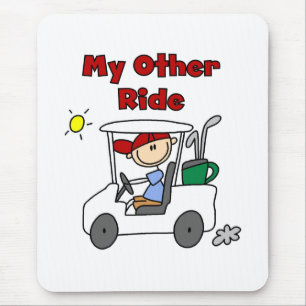 Golfwagen Andere Fahrt Mousepad