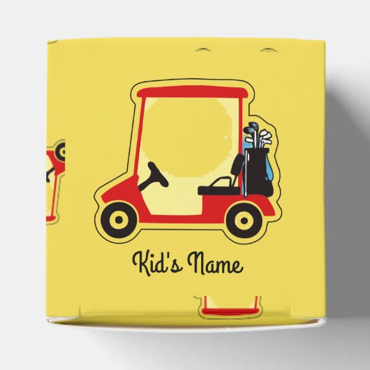 Golfwagen Geschenkschachtel (Oben)