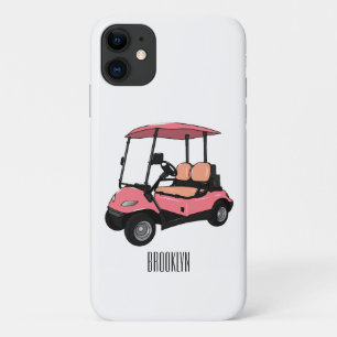 Golfwagen/Golf Buggy Cartoon Abbildung Case-Mate iPhone Hülle