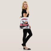 Golfwagen/Golf Buggy Cartoon Abbildung Tasche (Am Model)