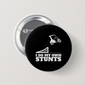 Golfwagen-Unfall Ich mache meine eigenen Stunts Lu Button (Vorne & Hinten)