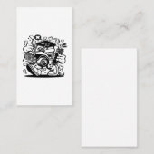 Golfwagen Visitenkarte (Vorne/Hinten)