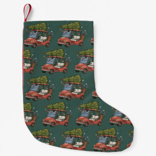 Golfwagen-Weihnachtsbaum Golf-Liebhaber-Geschenk Kleiner Weihnachtsstrumpf