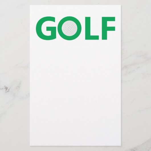 Golfzeichen Flyer (Vorne)