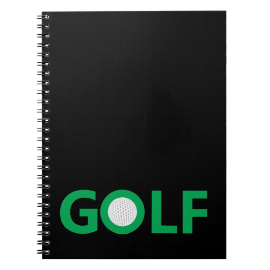Golfzeichen Notizblock (Vorderseite)