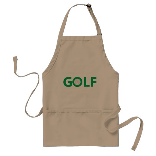 Golfzeichen Schürze (Vorne)