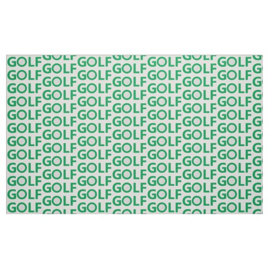 Golfzeichen Stoff (Fat Quarter (45,7 x 55,9 cm))