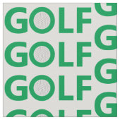 Golfzeichen Stoff (Nahaufnahme)