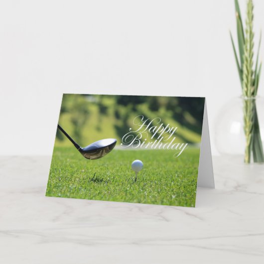 Golfzeit Karte (Vorderseite)