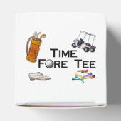 Golfzeit vor dem T-Shirt Geschenkschachtel (Oben)