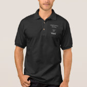 Golgafrincham Arche-Flotte Polo Shirt (Vorderseite)