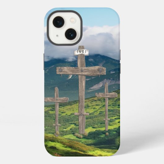 Golgatha iPhone Hülle (Rückseite)