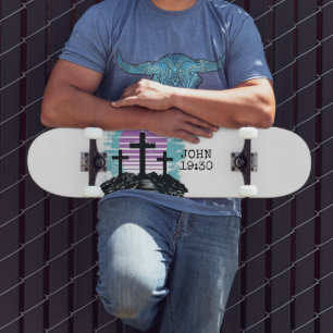 Golgatha Kalvarienberg es ist vollbracht Moderner  Skateboard