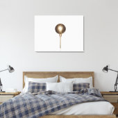 Golgolfball und Abschlag Leinwanddruck (Insitu (Schlafzimmer))