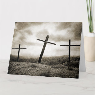 GOLGOTHA Grußkarte extra groß Karte
