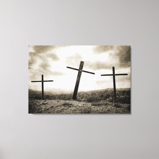 GOLGOTHA Leinwand Art (Vorderseite)
