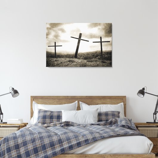 GOLGOTHA Leinwand Art (Insitu (Schlafzimmer))
