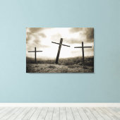 GOLGOTHA Leinwand Art (Insitu (Holzboden))