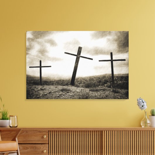 GOLGOTHA Leinwand Art (Insitu (Wohnzimmer))