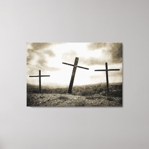 GOLGOTHA Leinwandkunst Leinwanddruck