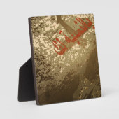 Golgotha Plaque Fotoplatte (Vorderseite)