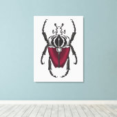 Goliath beetle leinwanddruck (Insitu (Holzboden))