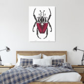 Goliath beetle leinwanddruck (Insitu (Schlafzimmer))