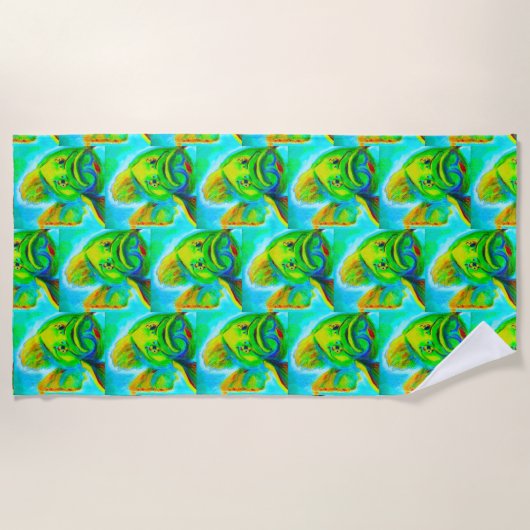 GOLIATH GROUPER BEACH TOWEL STRANDTUCH (Vorderseite)