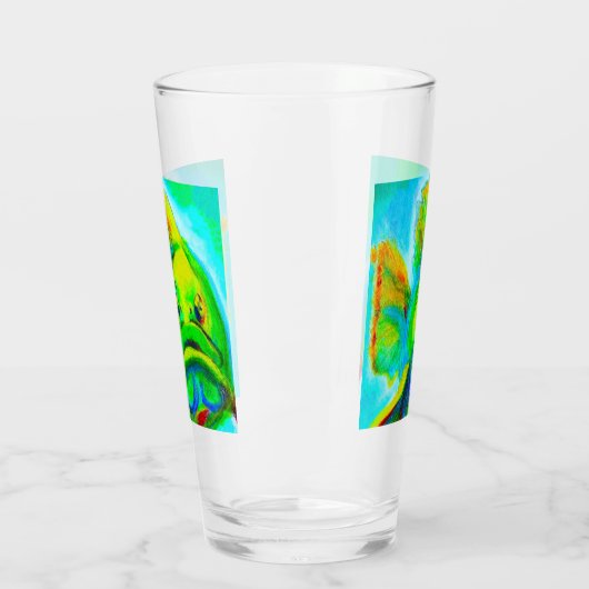 GOLIATH GROUPER BIER GLASSEN GLAS (Links)