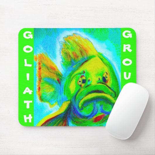 GOLIATH GROUPER MAUSPAD (Mit Mouse)