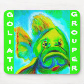GOLIATH GROUPER MAUSPAD (Vorne)