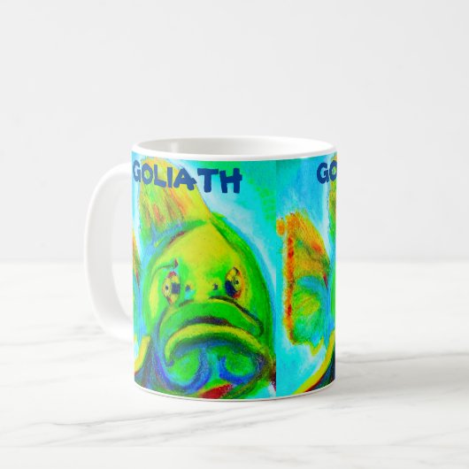 GOLIATH GROUPER TASSE (Vorderseite Links)