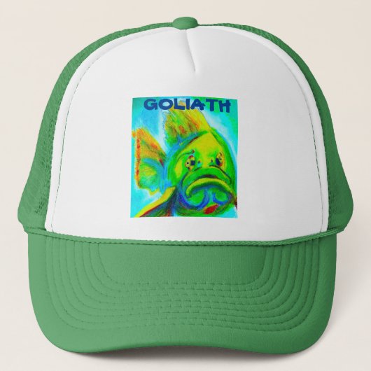 GOLIATH GROUPER TRUCKER HAT TRUCKERKAPPE (Vorderseite)