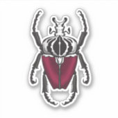 Goliath-Käfer Aufkleber (Vorderseite)