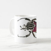 Goliath-Käfer Kaffeetasse (Vorderseite Links)