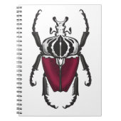 Goliath-Käfer Notizblock (Vorderseite)