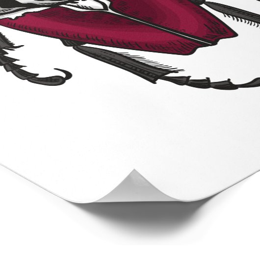 Goliath-Käfer Poster (Ecke)