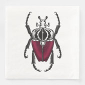 Goliath-Käfer Serviette (Vorderseite)