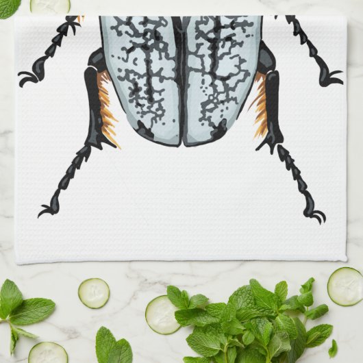 Goliath-Käfer (Single) Küchentuch (Gefaltet)