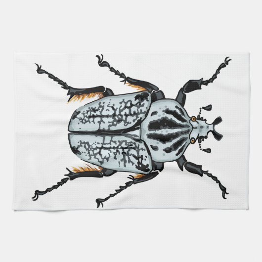 Goliath-Käfer (Single) Küchentuch (Horizontal)