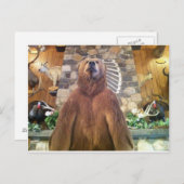 Goliath Space Farms Zoo Weltgrößter Bär Postkarte (Vorne/Hinten)