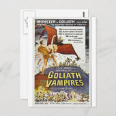GOLIATH UND DIE VAMPIRES POSTCARD POSTKARTE (Vorne/Hinten)