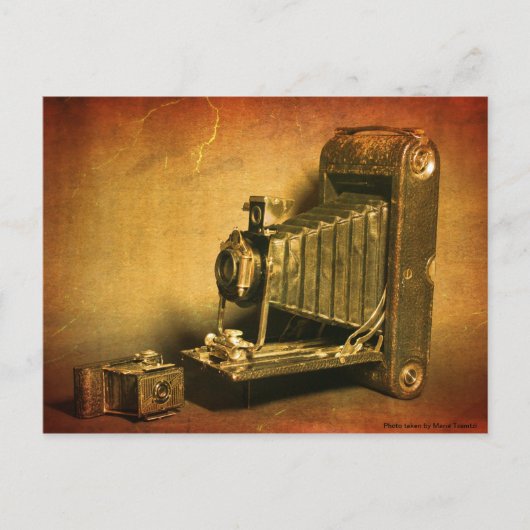 Goliath vs David Postkarte (Vorderseite)