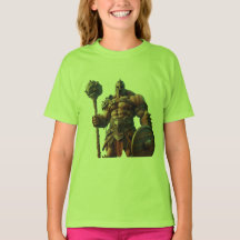 Goliath With a Club on a Short Sleeve White