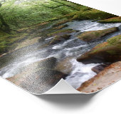 Golitha Falls River Fowey Cornwall England Fotodruck (Ecke)