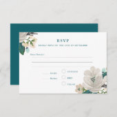 Golitly Floral Wedding RSVP (Vorne/Hinten)