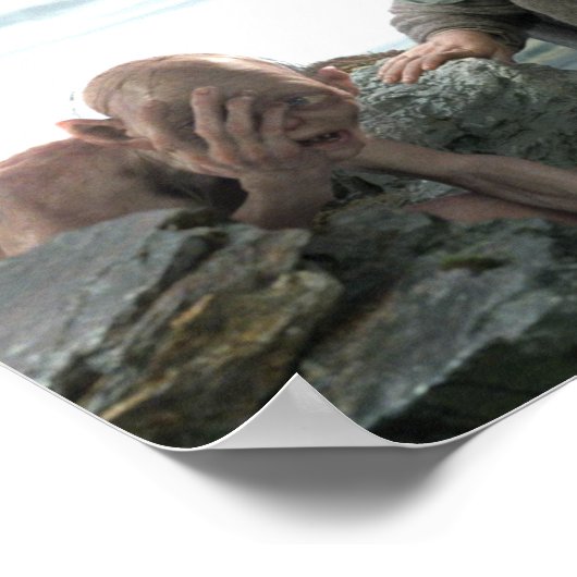 GOLLUM™ and Samwise Poster (Ecke)