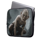 GOLLUM™ auf einem Felsen Laptopschutzhülle (Vorderseite Links)