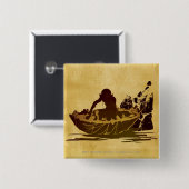 GOLLUM™ in einem Raft Button (Vorne & Hinten)