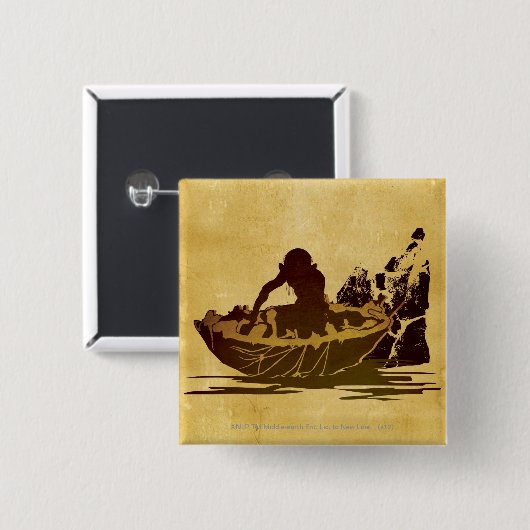 GOLLUM™ in einem Raft Button (Vorne & Hinten)
